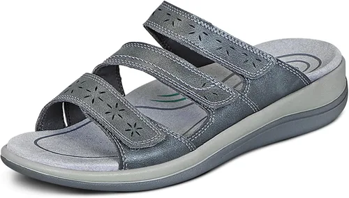 Vista 8 de Sandalias ortopédicas estirables Orthofeet Sahara Slide para mujer