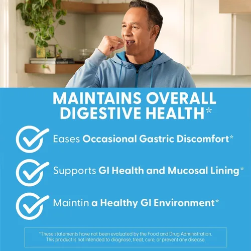 Vista 6 de Doctor's Best PepZin GI, complejo de zinc-L-carnosina, sin OMG, vegano, sin gluten, sin soja, soporte digestivo, 120 cápsulas vegetales