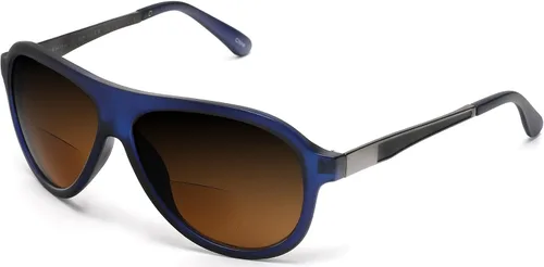 Vista 8 de SAMBA SHADES Gafas de sol con parasol de factor frío militar para lectores bifocales