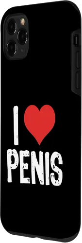 Vista 2 de Funda para iPhone 11 Pro Max I Love Penis