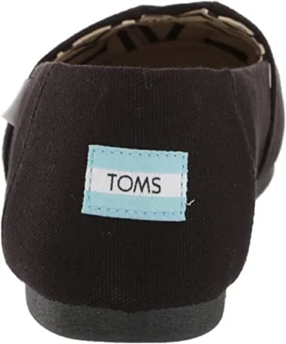Vista 3 de TOMS Women's Alpargata Recycled Cotton Canvas Loafer Flat