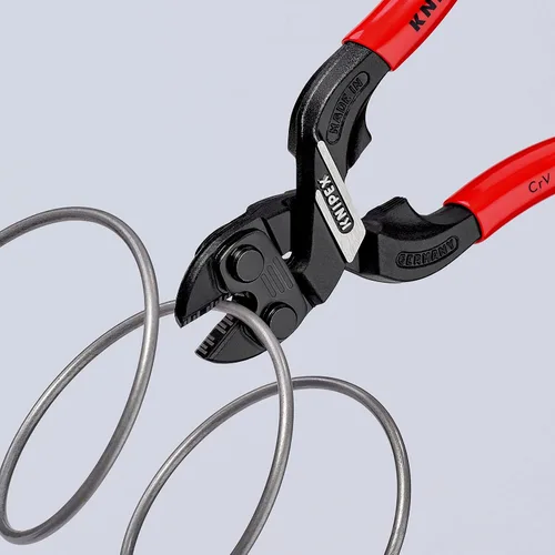 Vista 6 de KNIPEX 71 31 160 SB Cobolt S Cortadores de pernos compactos recubierto de plástico negro atramentized 6.299 in