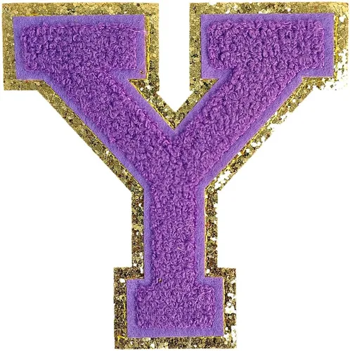 Vista 47 de GYGYL - 3 parches de letras deportivas de felpilla para planchar de tamaño grande para decoración de disfraces de equipo, altura de 4-1/2 pulgadas