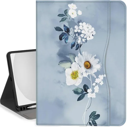 Vista 23 de Feams Funda para iPad (A16) de 11ª generación de 11 pulgadas 2025, iPad de 10.9 pulgadas 2022, funda de suspensión automática con soporte para lápiz
