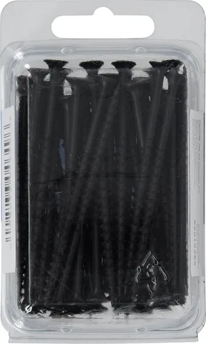Vista 4 de 40880 Tornillo grueso para paneles de yeso de 8 x 3 pulgadas con unidad Phillips, negro