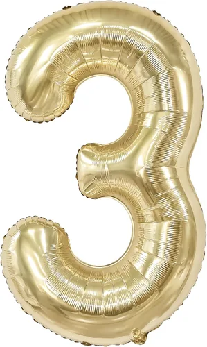 Vista 40 de KatchOn Globo negro del número 1 de 40 pulgadas, globo de feliz cumpleaños