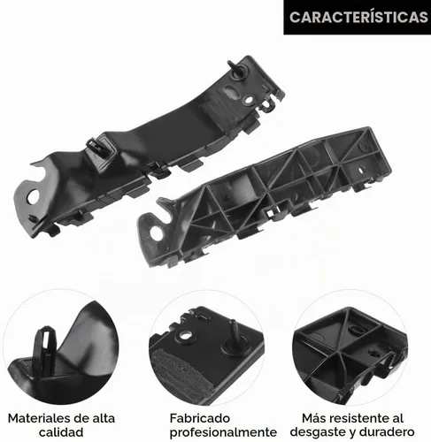 Vista 6 de 2 soportes de parachoques delantero para Ford Explorer 2011-2015