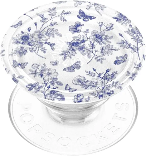 Vista 10 de PopSockets Agarre para Teléfono con Soporte Expandible, Agarre Adhesivo - Flor Prensada Aliento de Bebé