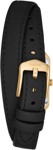 Vista 3 de Fossil Women's Raquel Quartz Rectangular Watch with Stainless Steel or Leather Strap