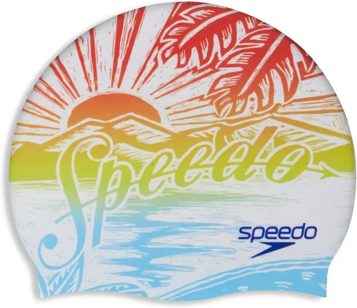 Vista 19 de Speedo - Gorra de natación, silicona sólida Negro