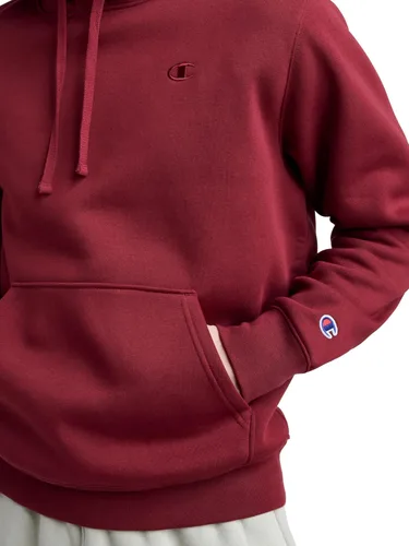Vista 4 de Champion Men's Pullover Fleece Hoodie, Standard Fit, Midweight, C Logo, Available in Regular and Big & Tall