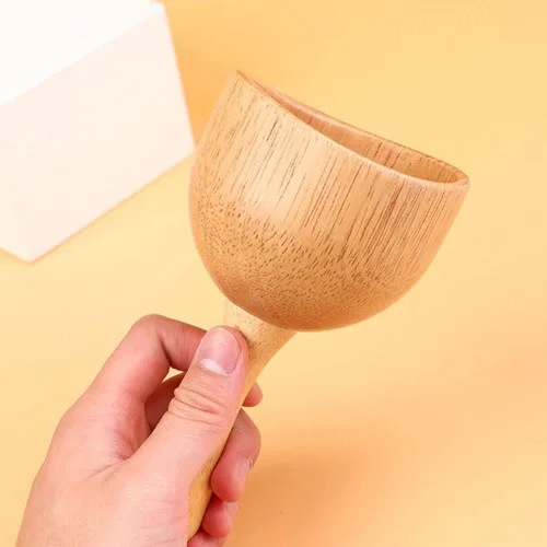 Vista 5 de Herramienta de taza de masaje de madera, terapia de ventosas de madera, herramientas de masaje de terapia de ventosas de madera, herramientas