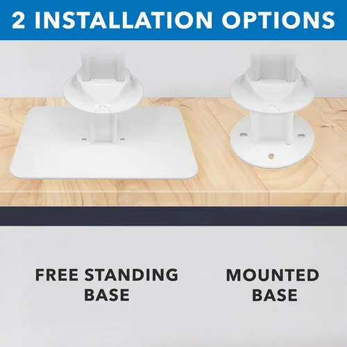 Vista 6 de Mount-It! Quiosco antirrobo para tableta, gabinete de tableta de encimera con bloqueo con base independiente, carcasa universal para iPads Gen 7, 8