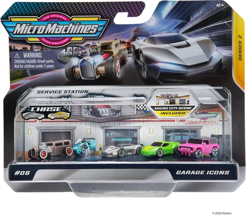 Vista 8 de Micro Machines MMW0022 Garage Icons World Pack
