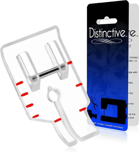 Vista 27 de Distinctive 1 – 4 (cuarto de pulgada) Quilting máquina de coser prensatelas para guía de borde con – Compatible con todos los vástagos Snap-On