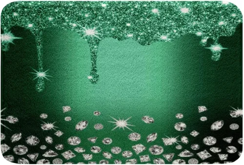 Vista 26 de Feelyou Alfombras de baño con lazo coquette de 16 x 24 pulgadas, tapetes de baño Leopared con lazos para niños, adolescentes y adultos con purpurina