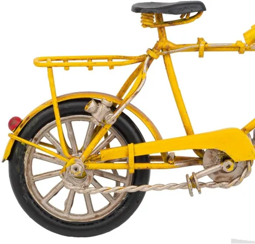 Vista 8 de Bici Metal Amarillo