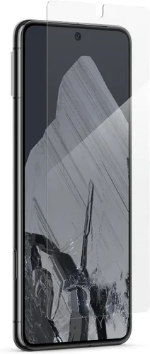 Vista 7 de ZAGG InvisibleShield Glass Elite - Protector de pantalla para Google Pixel 8, 5 veces más fuerte con bordes reforzados, superficie resistente a