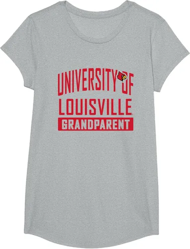 Vista 13 de Louisville Cardinals Grandparent University Camiseta, Negro