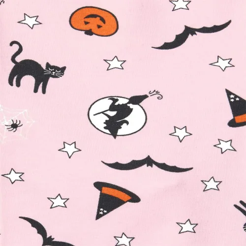 Vista 4 de The Children's Place Girls' Halloween Print Knit Leggings 3-Pack