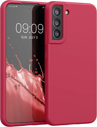 Vista 215 de kwmobile Funda compatible con Samsung Galaxy S9 - Funda de silicona TPU con acabado suave - Blue Reef