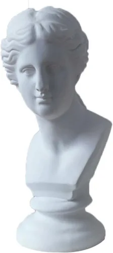 Vista 15 de Escultura de figura clásica decorativa de yeso, resina como modelo de pintura para artistas, busto, Venus, Apollo-David