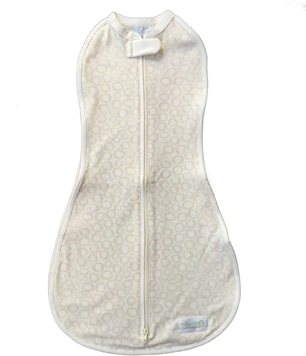 Vista 23 de Woombie Original Pink Blush Chevron One-Step manta de bebé, Pink Blush