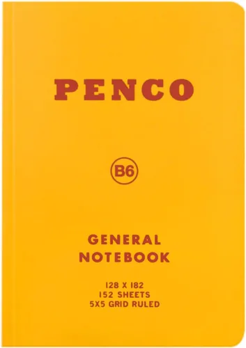 Vista 7 de Cuaderno Penco Hi-Tide CN158, B7, Cuadrado, Azul Marino