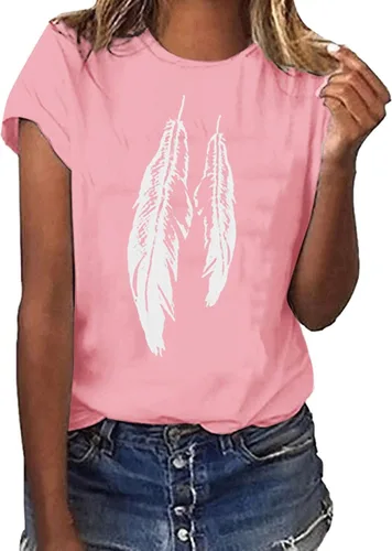 Vista 112 de Camiseta con estampado de animales para mujer, camiseta de libélula divertida, linda camiseta de manga corta, blusa de primavera 2023, camisas