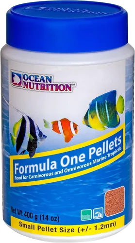 Vista 4 de Ocean Nutrition Formula One Pellets - Tarro de pellets de 14 onzas (14.11 oz), tamaño pequeño