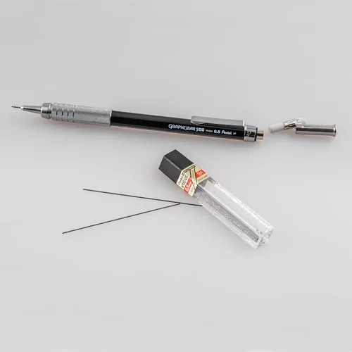 Vista 4 de Pentel Graph Gear 500 - Lápiz de dibujo automático