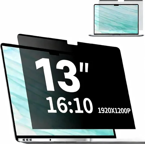 Vista 16 de Pantalla magnética de privacidad para MacBook Pro de 13 pulgadas (2016, 2017, 2018, 2019, 2020, 2021, 2022, M1, M2), pantalla de privacidad mate