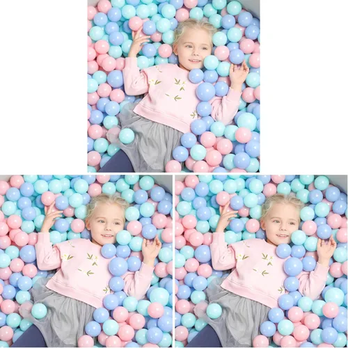 Vista 10 de TRENDBOX 100 piezas Bolas de Piscina de Bolas Macaron Bolas de Plástico para Piscina de Bolas Corralito de Juegos Bebés Niños Niñas Fiestas