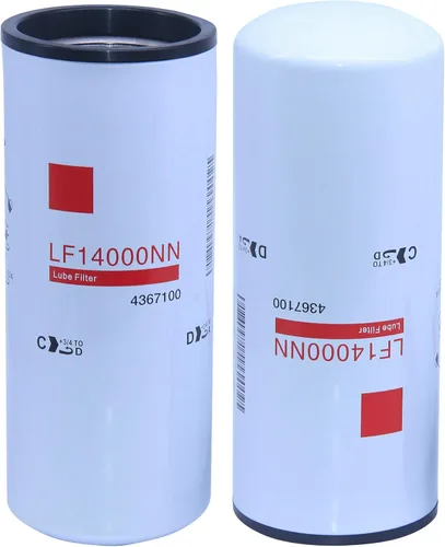 Vista 3 de LF14000NN Filtro de lubricante de aceite compatible con motores diésel Cummins ISX ISM QSX QSM QST ISX15 M11 que reemplaza 4367100, LF14001NN