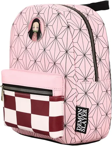 Vista 5 de Bioworld Mini mochila Demon Slayer, Multi colorido, Nezuko