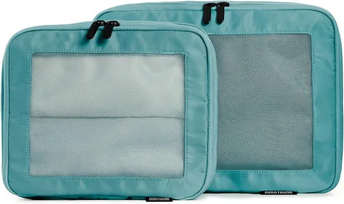 Vista 13 de Aerotrunk Cubos de embalaje de compresión para viajes, paquete de 2, beige