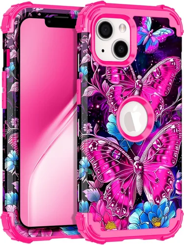 Vista 40 de Rancase Funda para iPhone 11, tres capas de alta resistencia a prueba de golpes, protección de plástico duro + funda protectora de goma de silicona