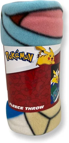 Vista 2 de Pokemon United Pacific Designs KOFL 45X60 - Manta de forro polar