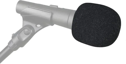 Vista 6 de YOUSHARES SM58 - Parabrisas de espuma para micrófono, filtro pop para cubierta de viento, profesional personalizado para micrófono SM58