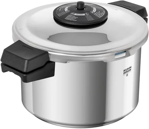Vista 8 de Kuhn Rikon Duromatic Classic NEO - Olla a presión con mango lateral de 3,5 L, hecha en Suiza, ultrarrápida y eficiente energéticamente, base súper
