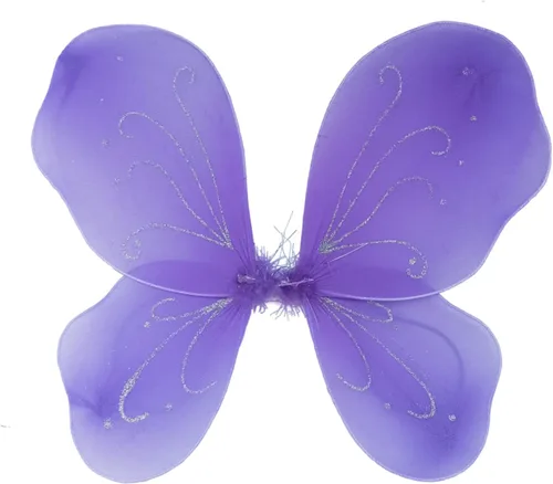 Vista 2 de Disfraz de mariposa para niñas con alas de fiesta de cumpleaños para Halloween