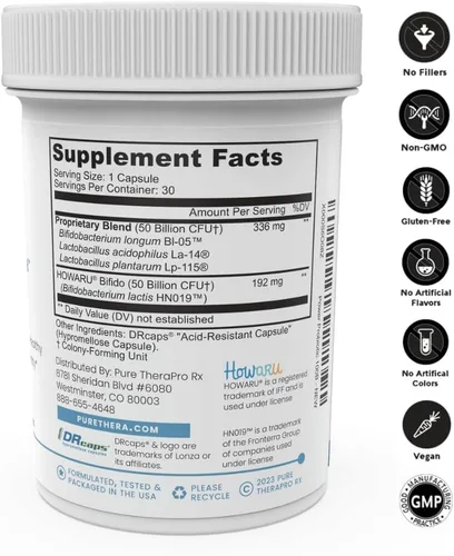 Vista 2 de Pure Therapro Rx Power Probiotic 100B