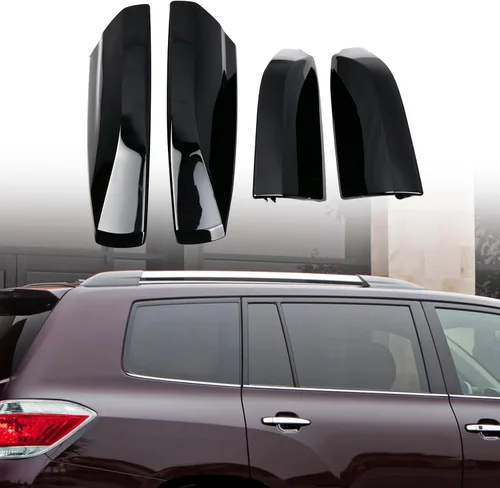 Vista 12 de HIGH FLYING Accesorios para Auto Negros Rieles de Techo para Toyota RAV4 2001-2005