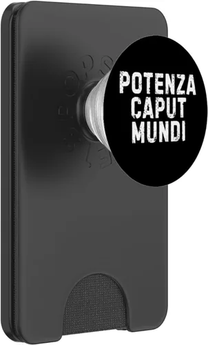 Vista 8 de Potenza Caput Mundi Città Simpatica Uomo Donna Bambino PopSockets Adhesive PopGrip