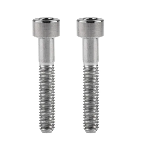 Vista 8 de Titanium M7 - Tornillos de paso de 0.04 in (negro, M7 x 1.575 in) Allen Tornillo de cabeza hexagonal 40 1.693 in disponible