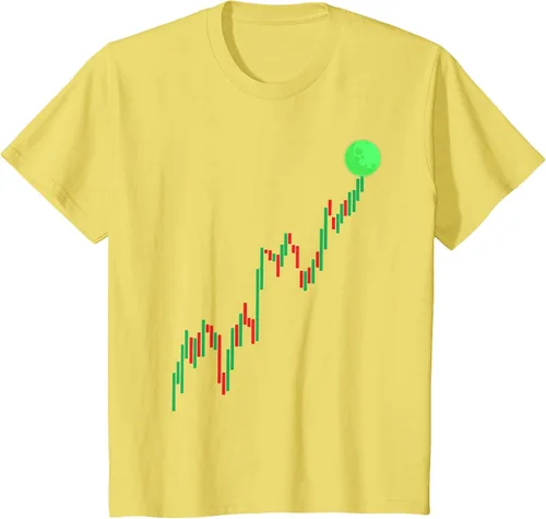 Vista 55 de Cute Stock Trading Design for Men Women Stock Market Trader T-Shirt Asphalt Grey