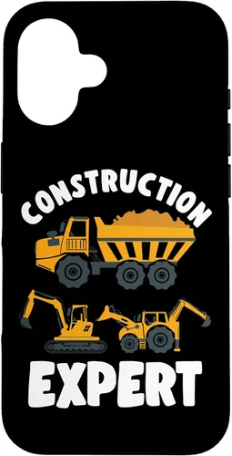 Vista 31 de iPhone 13 Pro Max Truck Construction Expert Excavator Digger para niño pequeño caso