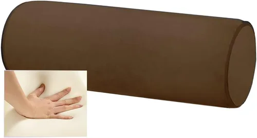 Vista 4 de Almohada de espuma viscoelástica 16x6 para el cuello para dormir, alivio del dolor de cuello, para dormir de lado, espalda o estómago, para coche