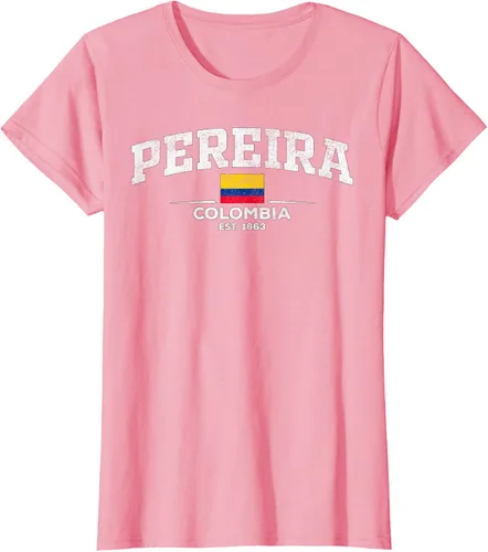 Vista 16 de Camiseta Pereira Colombia, Negro