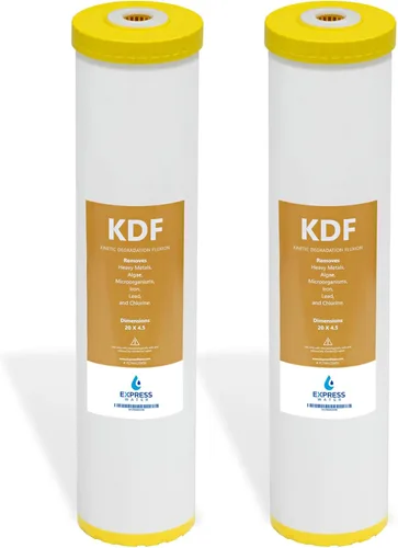 Vista 10 de Express Water Filtro de reemplazo de agua antiincrustante de polifosfato - Filtro de agua de repuesto para toda la casa - Filtro de agua de alta